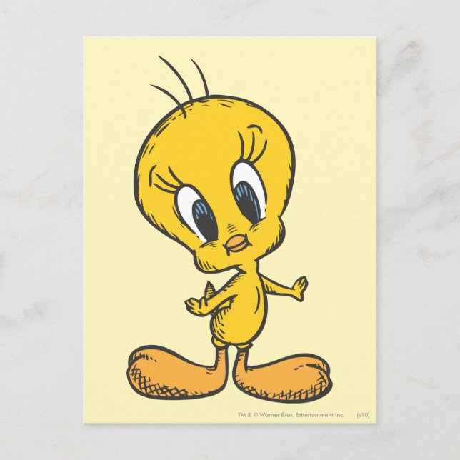 Postal Brazos abiertos TWEETY™ (Anverso)