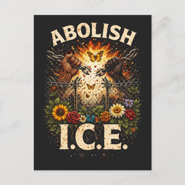 Postal Break the Chains (Anverso)