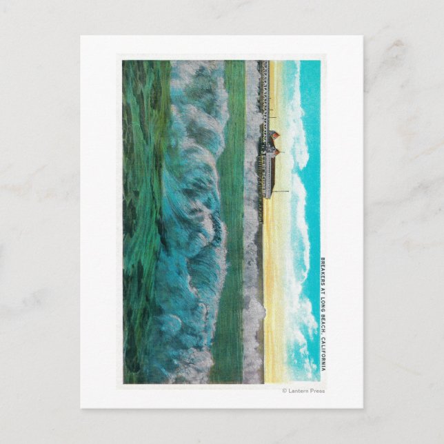 Postal Breakers en Long Beach, California (Anverso)