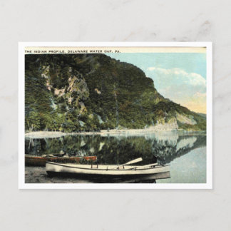 Postal Brecha de agua de Delaware, el perfil indio de 192