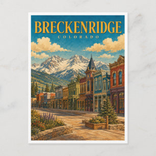 Postal Breckenridge Colorado Calle Principal GeoSaga