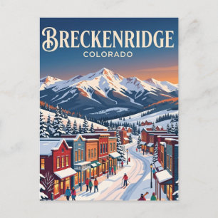 Postal Breckenridge Colorado, EE. UU.