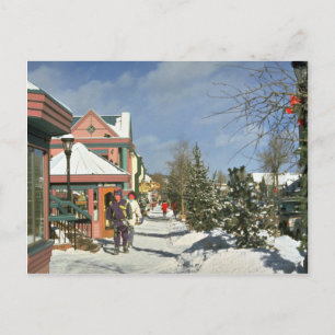 Postal Breckenridge, Colorado, EE.UU. Invierno