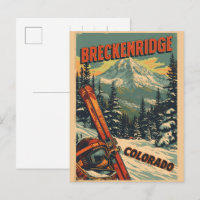 Breckenridge vintage Colorado Montaña Rocosas