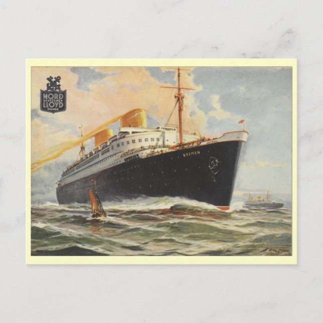 Postal Bremen 1929 (Anverso)