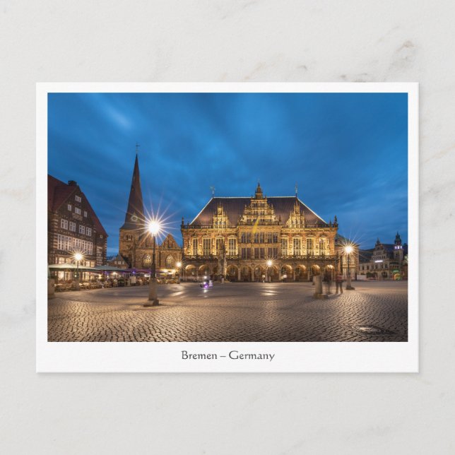 Postal Bremen Alemania (Anverso)