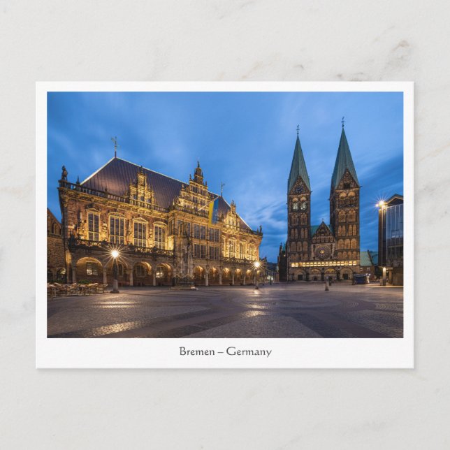 Postal Bremen Alemania (Anverso)