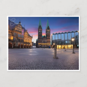 Postal bremen vintage Brême Alemania Viaje alemagne