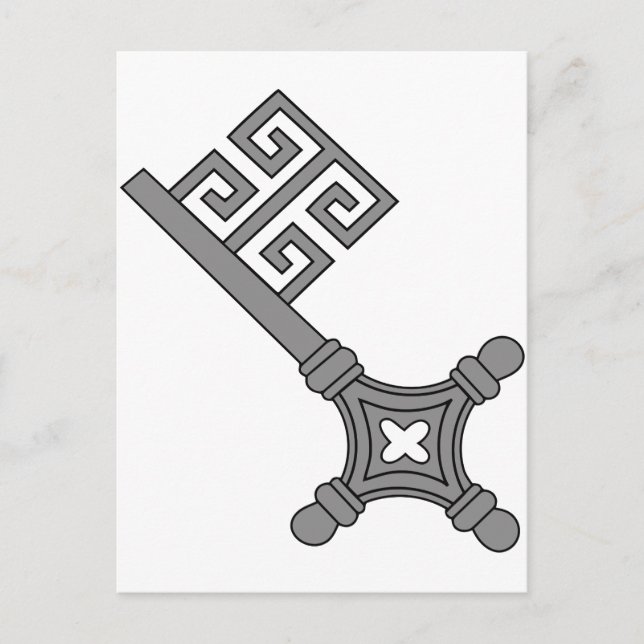 Postal Bremer Schlüssel (Anverso)