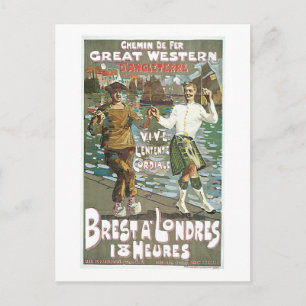 Postal Brest á Londres 18 horas