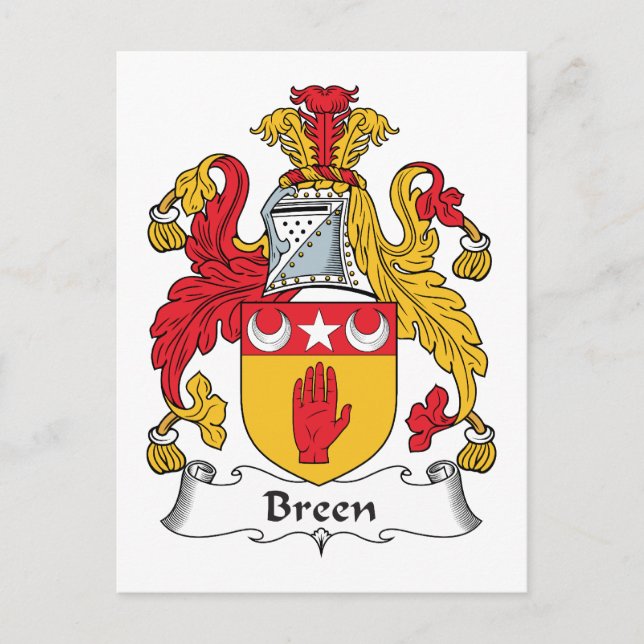Postal Breve Family Crest (Anverso)