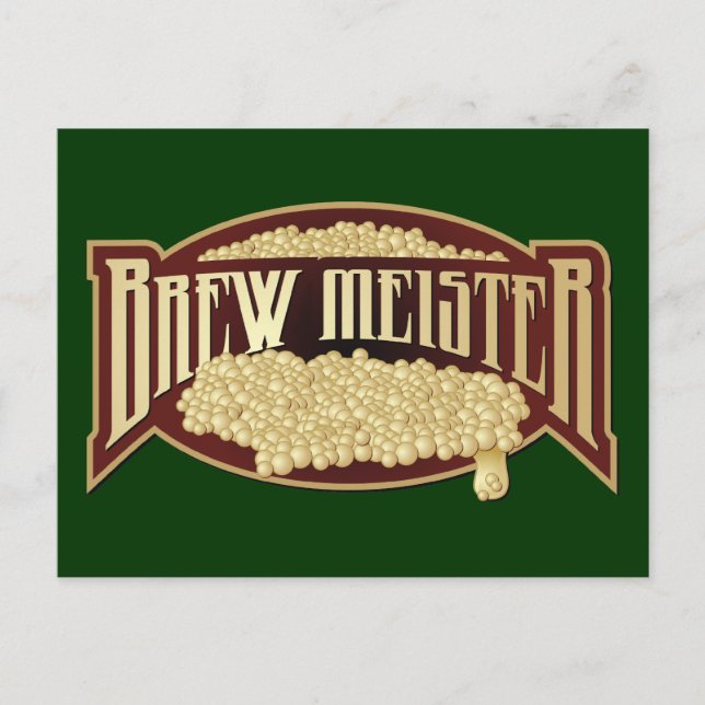 Postal BrewMeister (Anverso)