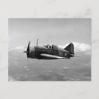 Postal Brewster F2A Buffalo