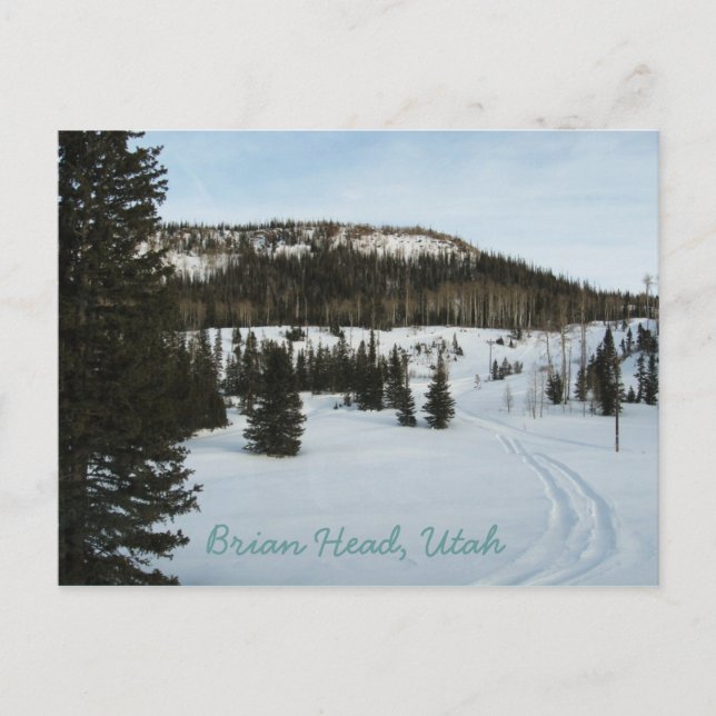 Postal Brian Head, Utah (Anverso)