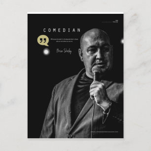 Postal Brian T Shirley Postcard