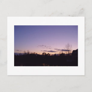 Postal Briar Creek Sunset Raleigh Carolina del Norte