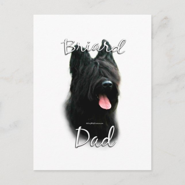 Postal Briard Dad 2 (Anverso)