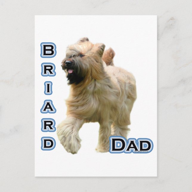 Postal Briard Dad 4 (Anverso)