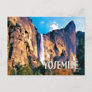Postal Bridal Veil Falls Parque Nacional Yosemite