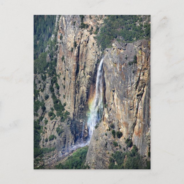 Postal Bridalveil cae de arriba - Yosemite (Anverso)