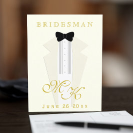 Postal Bridesman solicita propuesta del partido de la bod