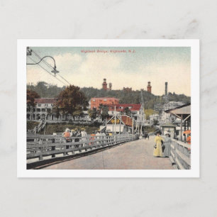 Postal Bridge, Highland, Nueva Jersey, Vintage