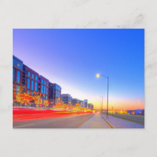 Postal Bridge Park Durante Navidades, Dublín, Ohio