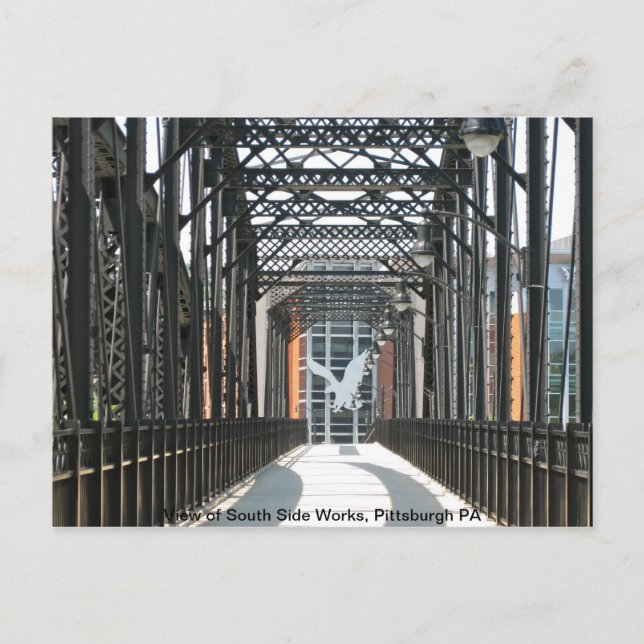 Postal Bridge to South Side Works, Pittsburgh PA (Anverso)