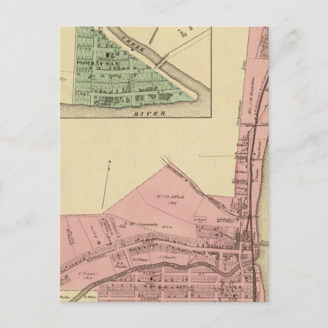 Postal Bridgeport (Anverso)