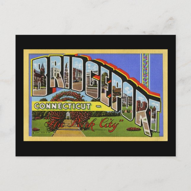 Postal Bridgeport Connecticut (Anverso)