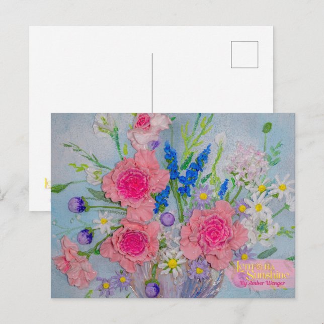 Postal "Bridgerton" (Anverso / Reverso)