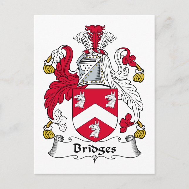 Postal Bridges Family Crest (Anverso)