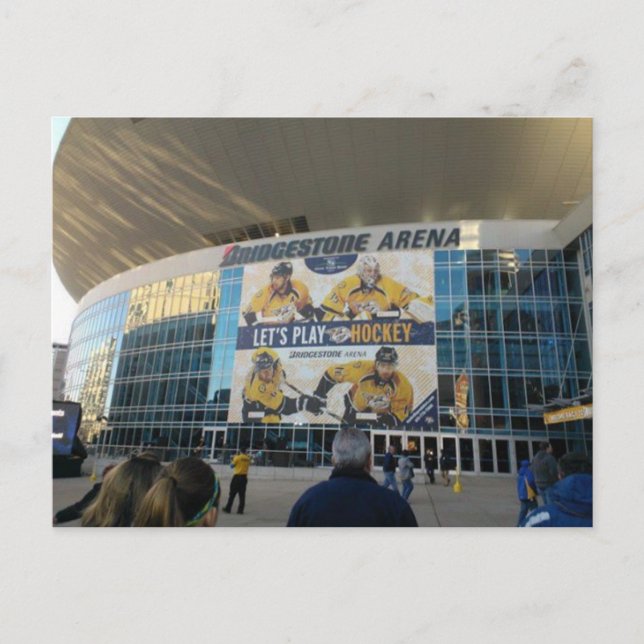 Postal Bridgestone Arena Nashville Tennessee (Anverso)