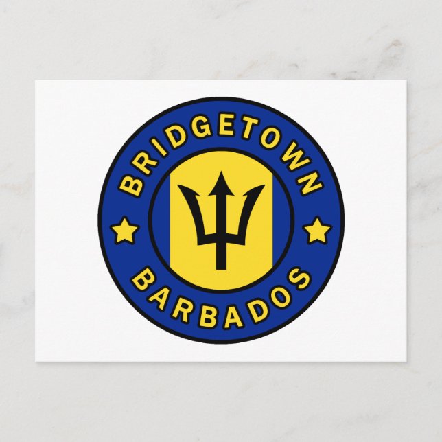 Postal Bridgetown Barbados (Anverso)