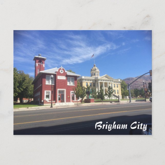 Postal Brigham City - Main Street (Anverso)
