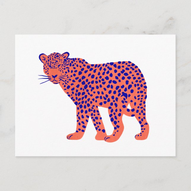 Postal Bright Leopard (Anverso)