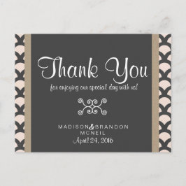 Postal Bright N Beautiful Thank You Card