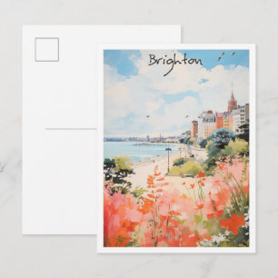 Postal Brighton Arte Viajes