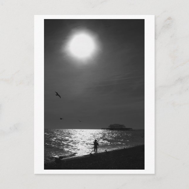 Postal Brighton Beach England (Anverso)
