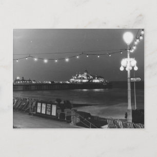 Postal Brighton Pier De Noche