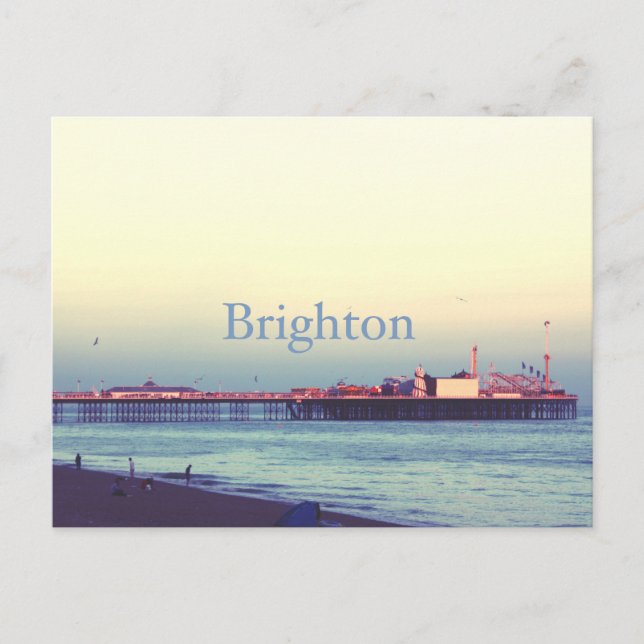Postal Brighton, Reino Unido (Anverso)