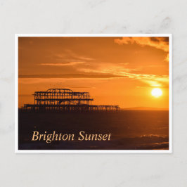 Postal Brighton Sunset