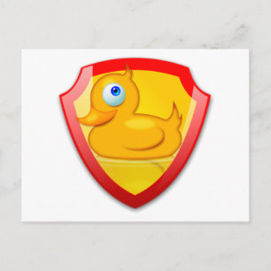 Postal Brillante Duck Defender