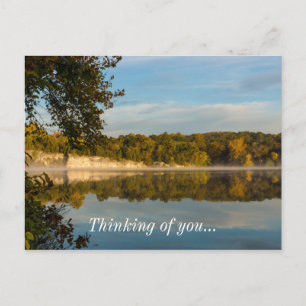 Postal Brillo De La Mañana De Otoño