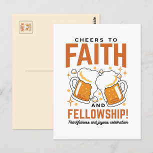 Postal Brindis a la Fe y la Fraternidad - Camiseta Oktobe