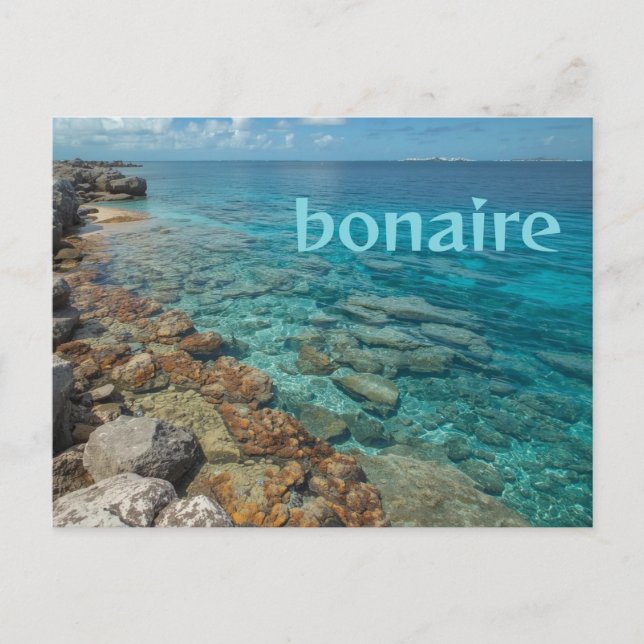 Postal brisa de Bonaire (Anverso)