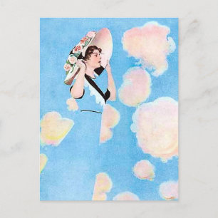 Postal Brisa de verano de C Coles Phillips