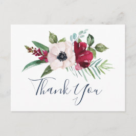 Postal Brisa Tropical Gracias Postcard