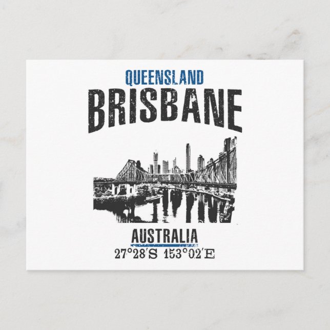 Postal Brisbane (Anverso)