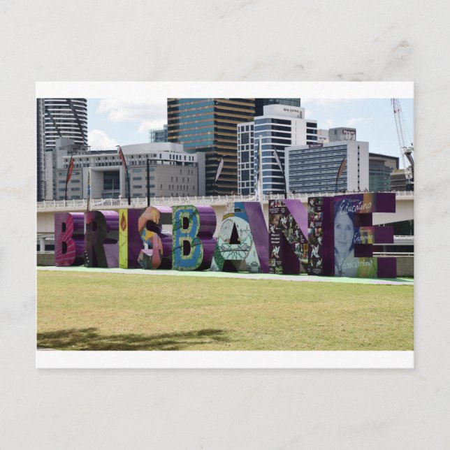 POSTAL BRISBANE SOUTHBANK QUEENSLAND AUSTRALIA (Anverso)